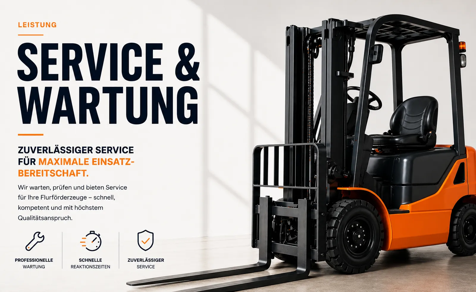 Gabelstapler Service und Wartung vor Ort durch E.G.D. Gabelstapler in Kaltenkirchen